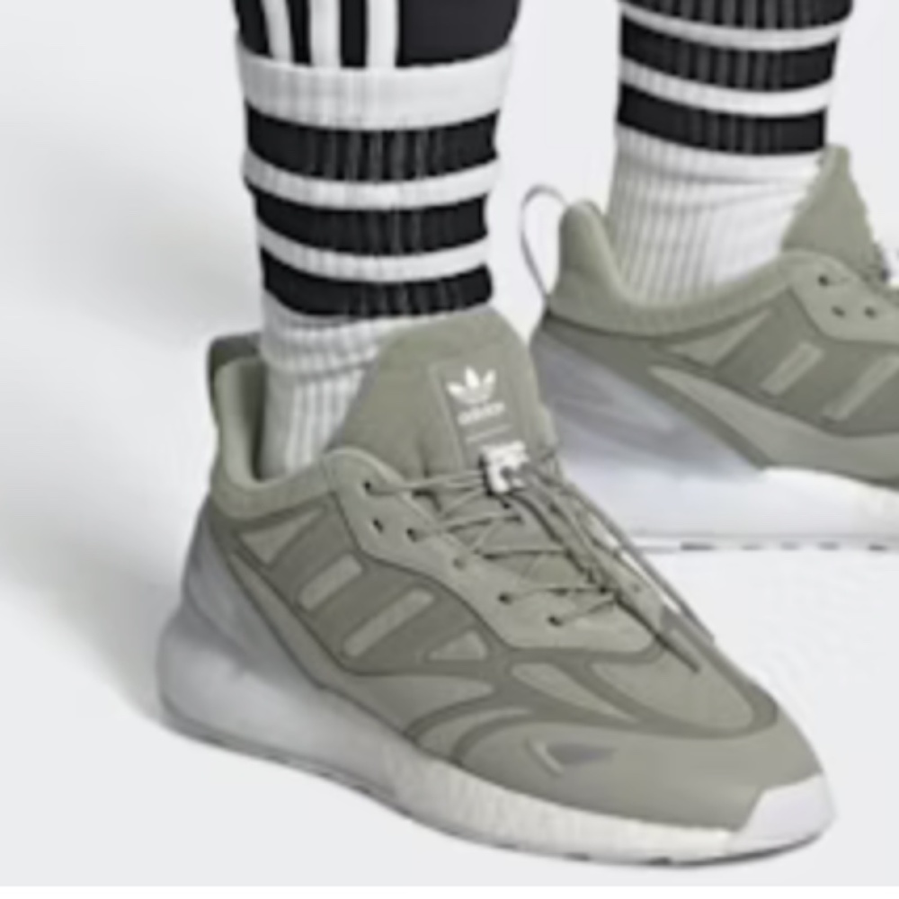 Adidas ZX 2K Boost 2.0 Shoes Sesame Cloud White GW8239 Women’s 6.5